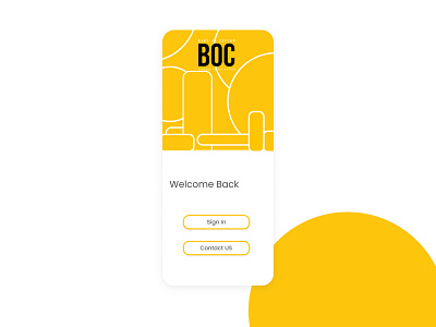 Banking App Login Page design designer digital graphic minimal typography ui ux web website