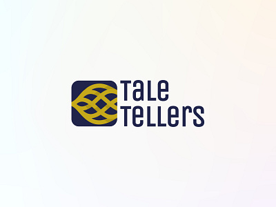 Taletellers branding design designer digital graphic illustration logo minimal ui vector