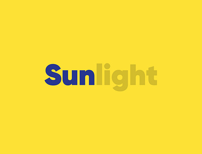 Sunlight design designer digital graphic graphicdesigner illustration logo minimal typography web