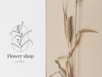 Logo for flower shop