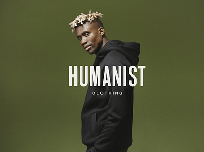 Humanist clothing logo design branding clothing design humanist lettering logo logo design logotype minimal type typography vector