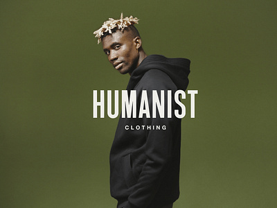 Humanist clothing logo design