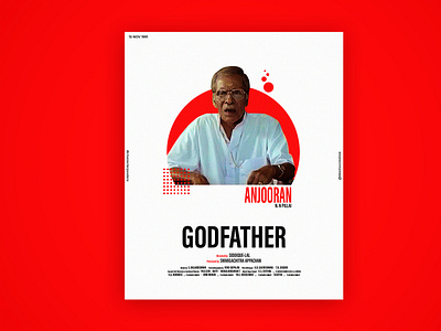 Character Poster Design - 1 adobe photoshop characterdesign creative design filmposter godfather malayalamfilm poster visual art visual design