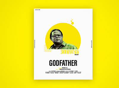 Character Poster Design - 2 adobe photoshop characterdesign characterposter film flyers godfather malayalamfilm poster art poster design visual art visual design