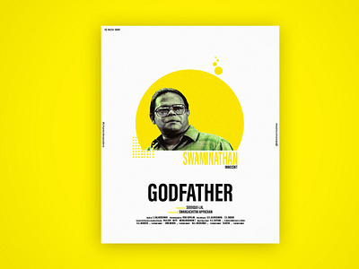 Character Poster Design - 2 adobe photoshop characterdesign characterposter film flyers godfather malayalamfilm poster art poster design visual art visual design