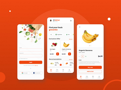 Online Grocery App