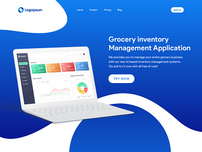 Grocery Inventory Management System - UIUX Designs