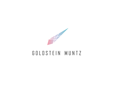 goldstein muntz brand branding design diamond facet flat jewelery jewellery jewellery logo jewelry jewelry logo jewelry shop light logo shape simple typography vector