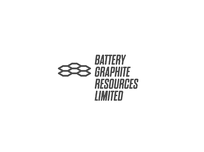 graphite mining company branding design flat illustration logo simple typography ui ux vector