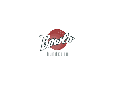 Bowlo Bundeena branding design logo retro texture vintage