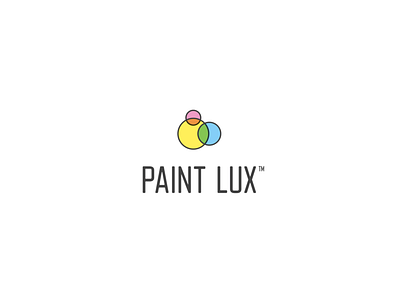 Paint Lux branding design icon logo vector