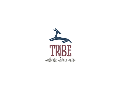 Tribe Restaurant african animal animal logos authentic brand brand equity branding cool cuisine design dining humble icon inviting mixed fonts restaraunt stock tribe typograhy