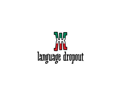 language dropout