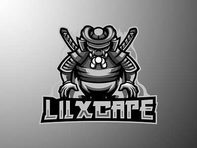 LILXCAPE 3d animation branding graphic design japan logo motion graphics samurai samurai logo ui