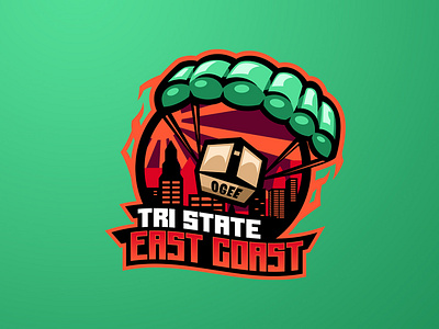 TRI STATE EAST COAST 3d animation branding coast esports logo graphic design logo logo design mascot logo motion graphics sports logo ui