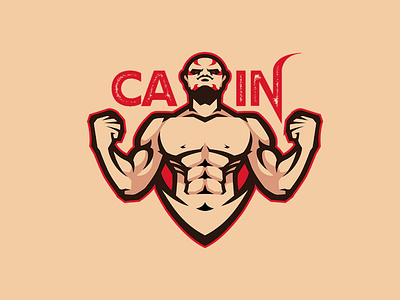 CAIN 3d animation branding esports lgo graphic design logo logos mascot logo motion graphics sports logo ui