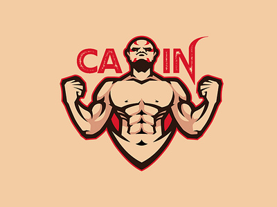 CAIN 3d animation branding esports lgo graphic design logo logos mascot logo motion graphics sports logo ui