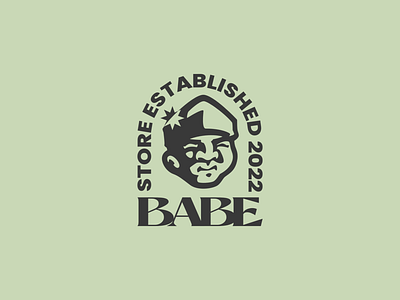 BABE STORE logo design 3d animation branding design graphic design illustration logo logo design ui ux vector