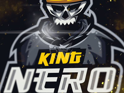 King Nero (sold) creative design esport logo gamers logo gaming king logo logo design nightmare nightmare logo sports logo streamers logo