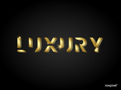 Luxury shiny golden typography vector beauty branding design gold icon illustration lettering logo luxury minimal premuim vector