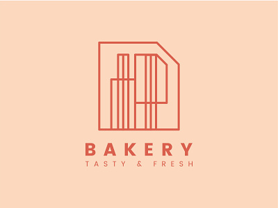 Fresh bakery pastry shop logo vector