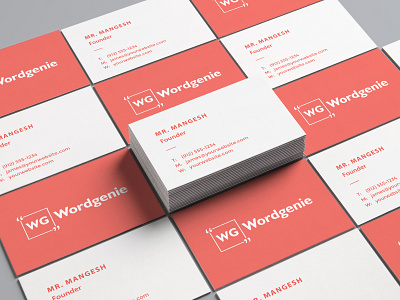 WORDGENIE PROJECT BUSINESS CARD