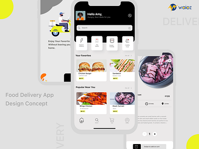 Food Delivery concept design