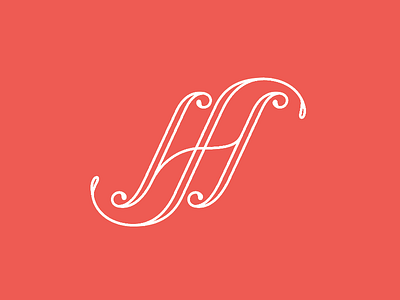 H+S Monogram III -- KILLED killed lettering logo monogram typography