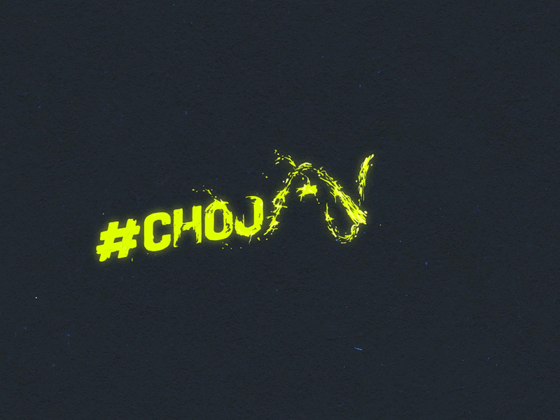 Puma #choosetouch animation cel animation drippy lettering slime splash touch typography