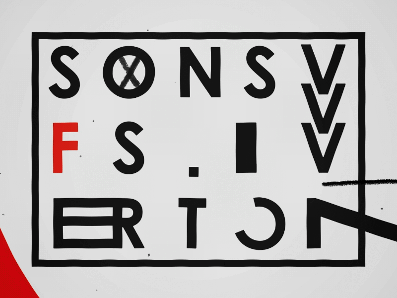 Sons of Silverton Logo Animation animation cel animation hip hop logo texture