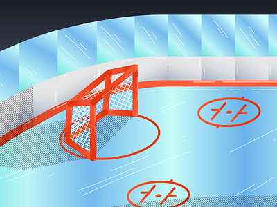 get pucked background hockey hockey rink ice illustration scenery