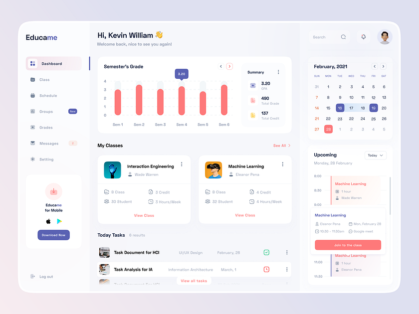 Educame - Web App by Musmuliady Jahi for Dipa Inhouse on Dribbble