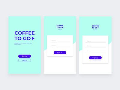 Daily UI #001 - Sign Up 001 app dailyui ui ux