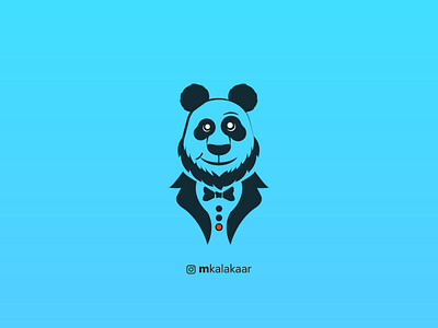 Endangered Panda Conservation art creative dailylogochallenge day3 design graphicdesign graphicdesigner illustration logo logodesign mkalakaar panda