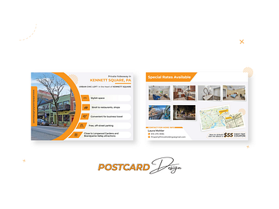 Trendy POSTCARD adobedesign branding colorful design cool colors cool design design digitaldesign dribbble best shot flyer graphic design hellodribbble illustration postcard printdesign