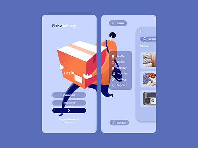 PichuDelivery app
