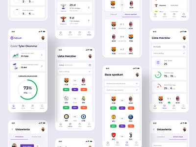 ⚽ lejty.pl - Mobile web app