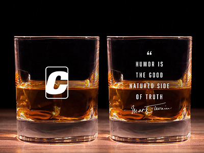 Dave Chappelle x Mark Twain Award Whiskey Glasses