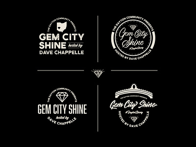 Gem City Shine Concert Branding