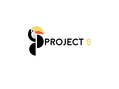 Project S Logo design flat icon logo minimal startup logo vector web