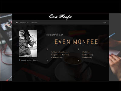 Portfolio Website Design portfolio webdesign