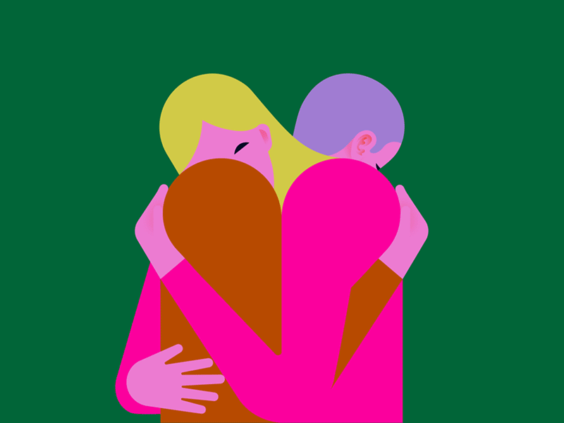 Global Love Day colorful flat friendship globalloveday heart hug illustration love loveday lovers