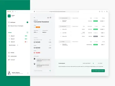 Dashboard for store chains dashboard design invoices store chain webapp