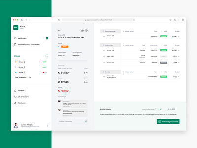 Dashboard for store chains dashboard design invoices store chain webapp