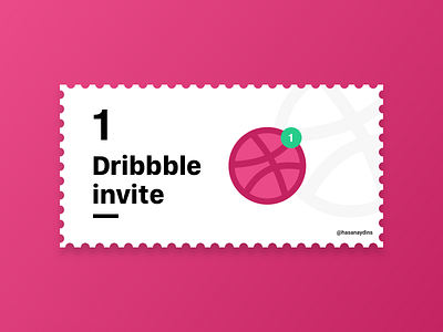 1 Dribbble Invite