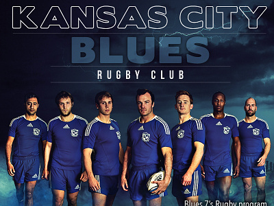 Cover Page - Kansas City Blues Rugby Club cover page hdr kansas city magazine cover rugby