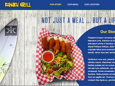 Kahuku Grill Website hawaii kahuku kahuku grill north shore restaurant web design website