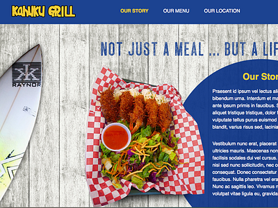 Kahuku Grill Website