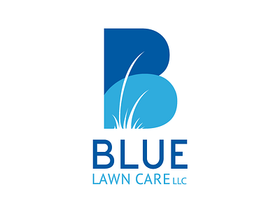 Blue Lawn lawn care logo