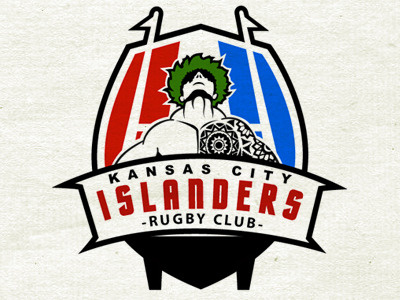 Kansas City Islanders Rugby Club logo rugby sports